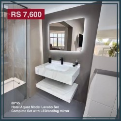 Hotel Aquaz Model Lavabo Set